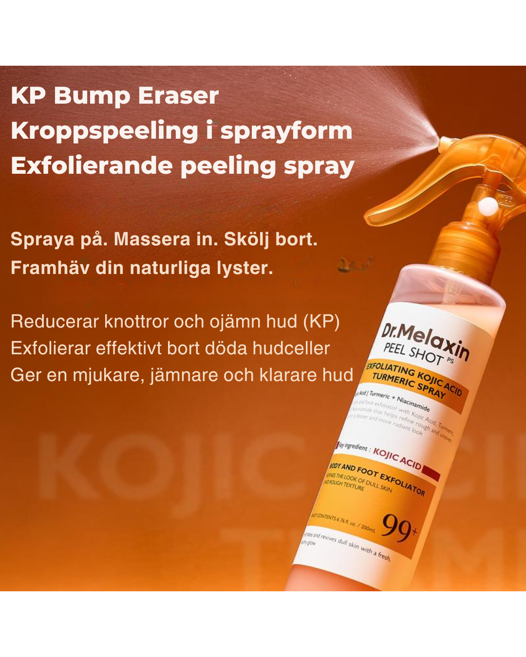 Dr. Melaxin Exfoliating Kojic Acid Turmeric Spray 200ml